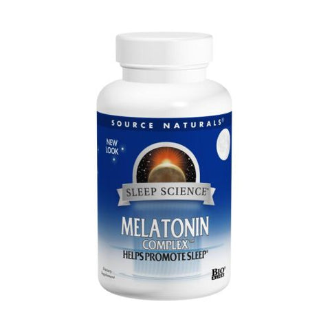 Source Naturals, Melatonin Complex Orange, 3 mg, 50 Tabs Source Naturals