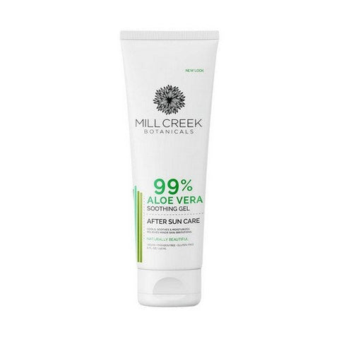 Mill Creek Botanicals, 99% Aloe Vera Soothing Gel After Sun Care, 8 Oz Mill Creek Botanicals