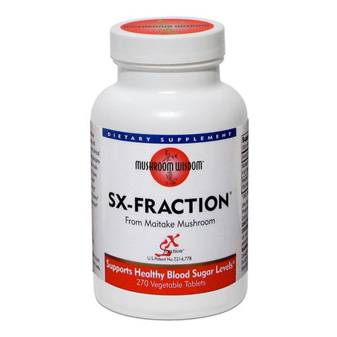 Maitake Mushroom Wisdom, Maitake SX-Fraction, 270 Veg Tabs Maitake Mushroom Wisdom
