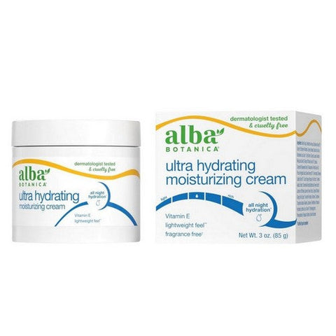 Alba Botanica, Hawaiian Jasmine & Vitamin E Moisture Cream, 3 oz Alba Botanica
