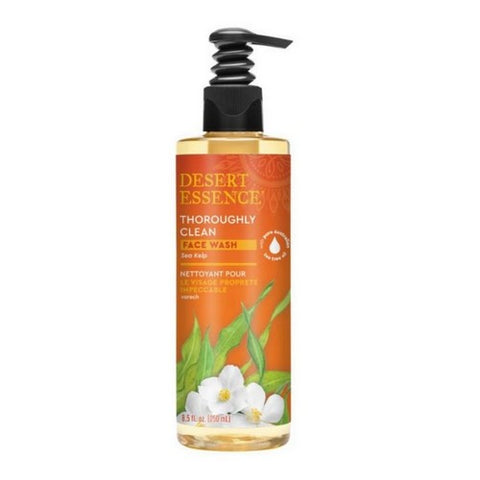Desert Essence, Thoroughly Clean Face Wash Sea Kelp, 8.5 oz Desert Essence