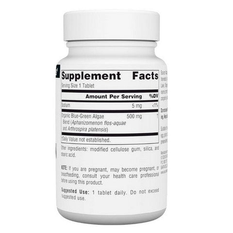 Source Naturals, Blue-Green Algae, 500 MG, 50 Tabs Source Naturals
