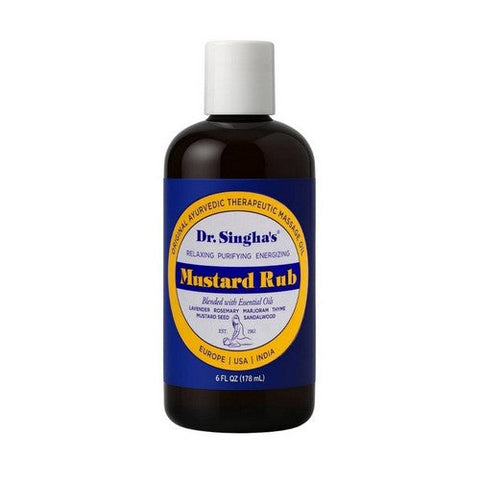 Dr. Singha's, Mustard Rub, 6 Oz Dr. Singha's