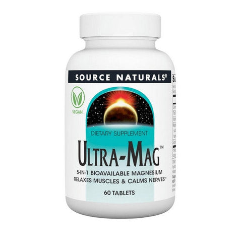 Source Naturals, Ultra-Mag, 60 Tabs Source Naturals