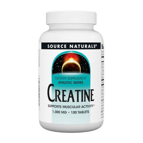 Source Naturals, Creatine, 1000 MG, 100 Tabs Source Naturals