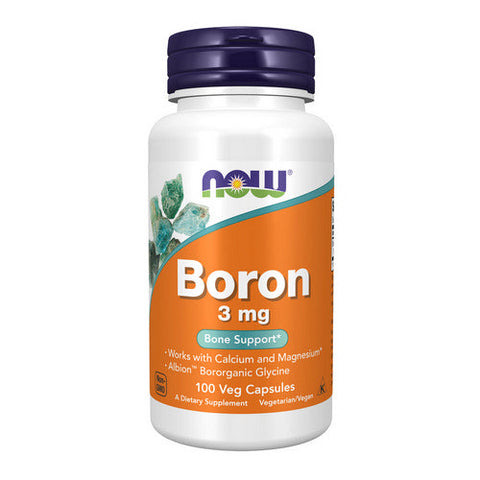 Now Foods, Boron, 3 mg, 100 Caps Now Foods