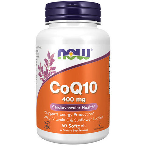 Now Foods, CoQ10, 400 mg, 60 Softgels Now Foods