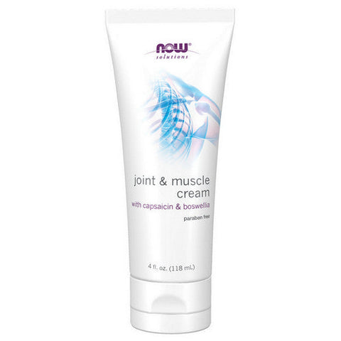 Now Foods, Joint & Muscle Cream, 4 Oz Now Foods