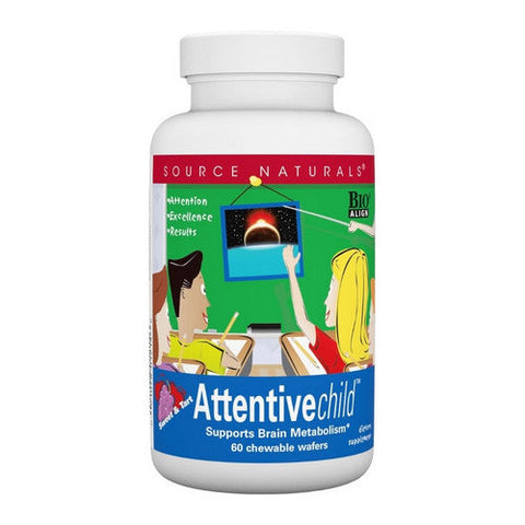 Source Naturals, Attentive Child Sweet And Tart, 60 Source Naturals