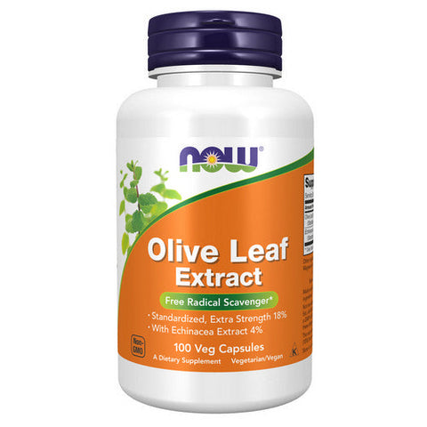 Now Foods, Olive Leaf Extract Extra Strength, 500mg 18%, 100 Veg Caps Now Foods