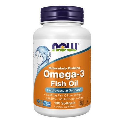 Now Foods, Omega-3, 1000 mg, 100 soft gels Now Foods