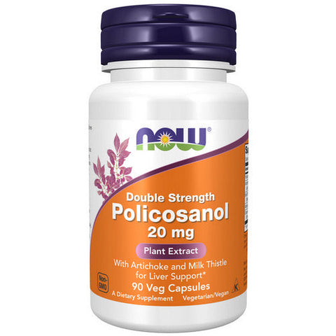Now Foods, Policosanol Double Strength, 20 Mg, 90 Veg Caps Now Foods