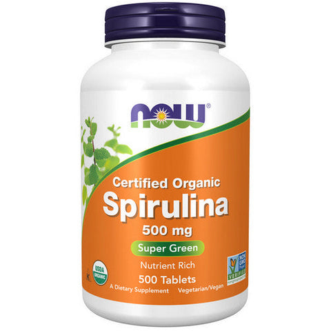 Now Foods, Spirulina, 500 mg, 500 Tabs Now Foods