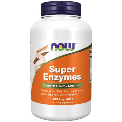 Now Foods, Super Enzymes, 180 Caps Now Foods