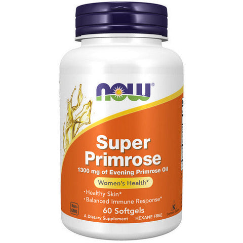 Now Foods, Super Primrose, 1300 mg, 60 Softgels Now Foods