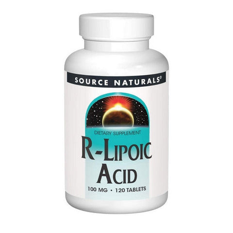 Source Naturals, R-Lipoic Acid, 100 MG, 120 Tabs Source Naturals