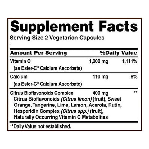 American Health, Ester-c With Citrus Bioflavonoids, 500 mg, 240 Vegicaps American Health