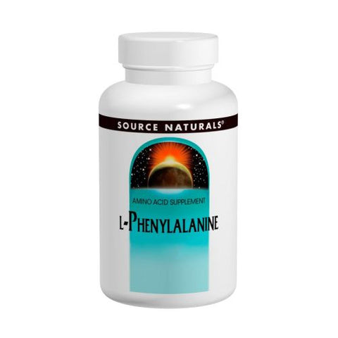 Source Naturals, L-Phenylalanine, 3.53 oz (100 gms) Source Naturals