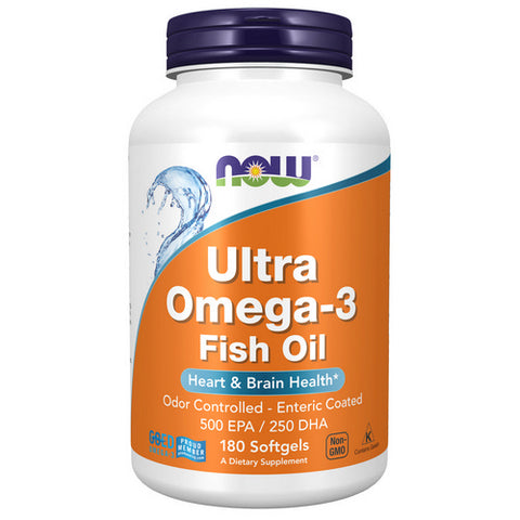 Now Foods, Ultra Omega -3, 180 Sgels Now Foods