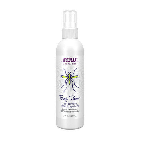 Now Foods, Bug Ban Spray, 4 Fl Oz Now Foods