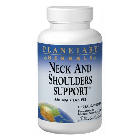 Planetary Herbals, Neck And Shoulder Support, 60 Tabs Planetary Herbals