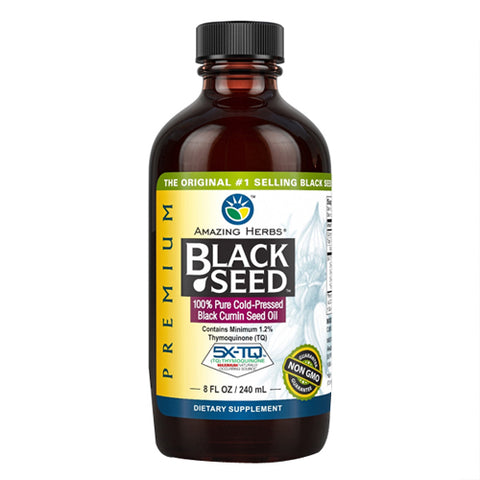 Amazing Herbs, Premium Black Seed Oil, 8 Oz Amazing Herbs