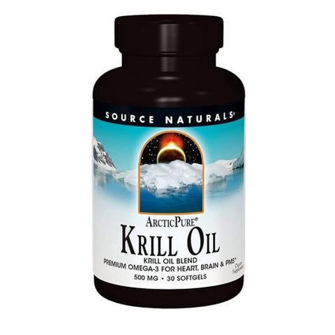 Source Naturals, Arctic Pure Krill Oil, 500 MG, 30 Sftgls Source Naturals