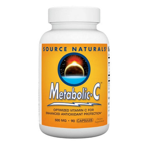 Source Naturals, Metabolic C, 500 Mg, 90 caps Source Naturals