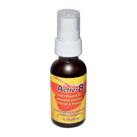 Flower Essence Services, Activ-8 Spray, 1 oz Flower Essence Services