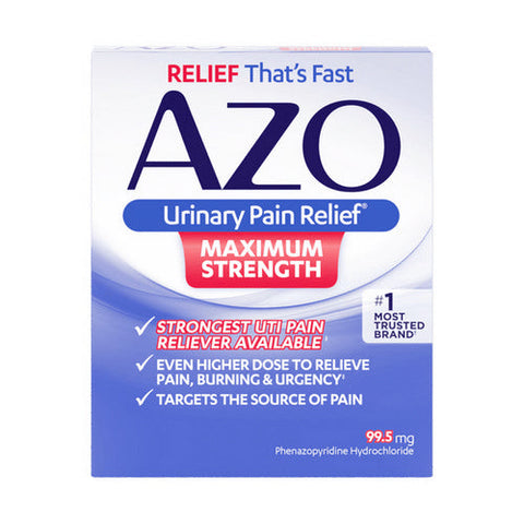 Azo, Urinary Pain Relief Maximum Strength, 12 Tabs Azo