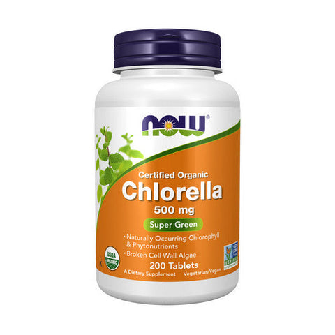 Now Foods, Chlorella, 500 mg, 200 Tabs Now Foods