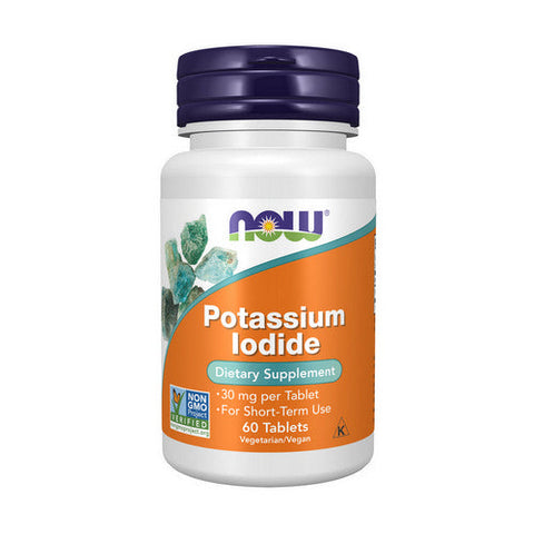 Now Foods, Potassium Iodide Tablets, 30 mg, 60 Count Now Foods