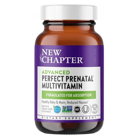 New Chapter, Perfect Prenatal Multivitamin, 192 tabs New Chapter