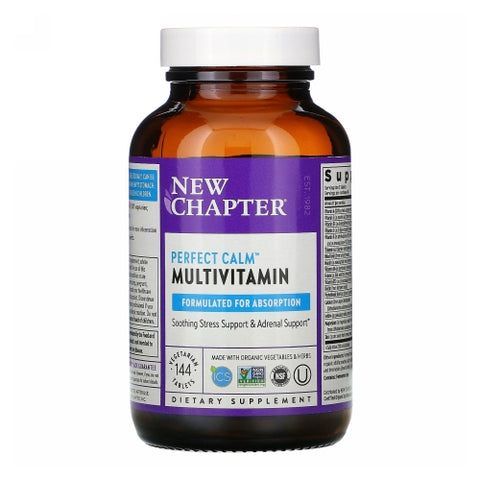 New Chapter, Perfect Calm Multivitamin, 144 tabs New Chapter