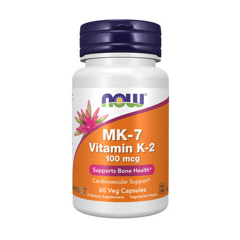 Now Foods, MK-7 Vitamin K-2, 100 mcg, 60 vcaps Now Foods