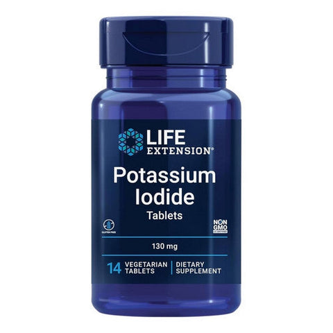 Life Extension, Potassium Iodide Tablets, 130 mg, 14 tabs Life Extension
