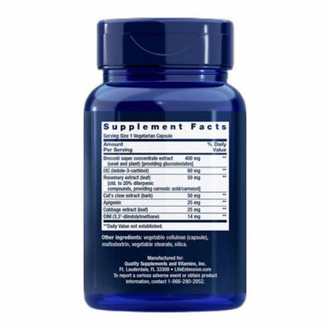 Life Extension, Triple Action Cruciferous Vegetable Extract, 60 vcaps Life Extension
