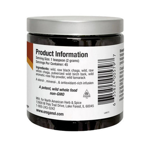 North American Herb & Spice, Chaga Black, 3.2 oz North American Herb & Spice