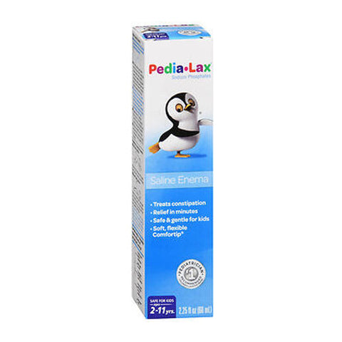 Fleet, Pedia-Lax Enema Rectal Saline Laxative, 2.25 oz Fleet