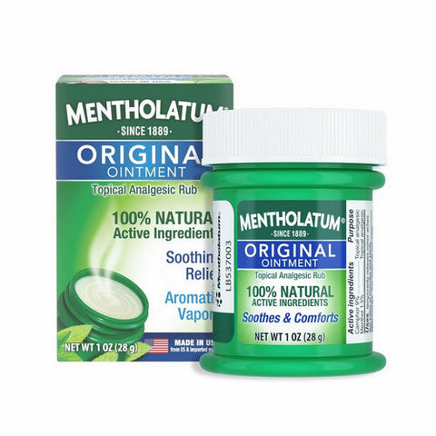 Mentholatum, Original Ointment Soothing Relief Aromatic Vapors, 1 Oz Mentholatum