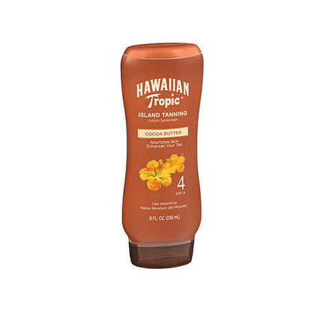 Hawaiian Tropic, Dark Tanning Lotion With Spf 4, 8 oz Hawaiian Tropic