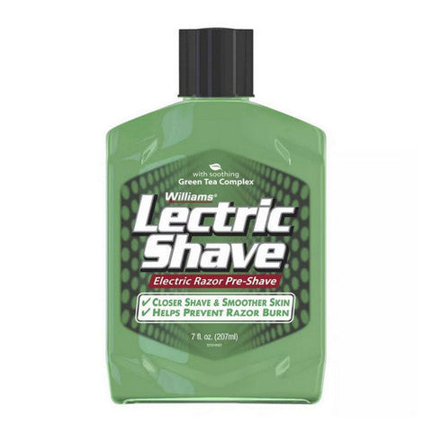 Lectric Shave, Lectric Shave Lotion Regular, 7 Oz Williams