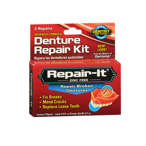 Kendall, D.O.C. Emergency Denture Repair Kit, 3 Each Emerson Healthcare Llc