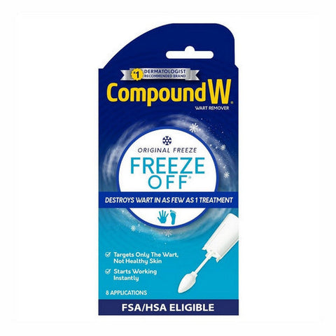 Med Tech Products, Compound W Freeze Off Wart Removal System, 8 each Compound W