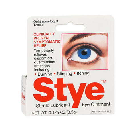 Stye, Sterile Lubricant Eye Oinment, 0.125 oz Stye