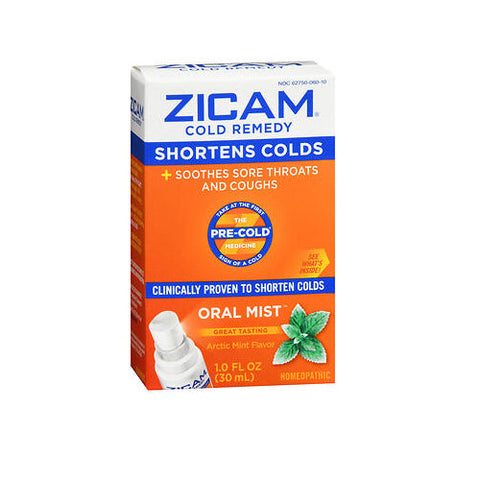 Zicam, Cold Remedy Plus Oral Mist, Arctic Mint 1 oz Zicam