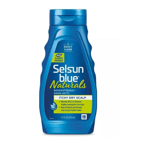 Selsun Blue, Naturals Antidandruff Shampoo Itchy Dry Scalp, 11 Oz Selsun Blue